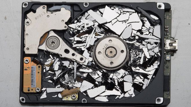 Data recovery for hard HDD